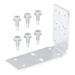 Geberit Systemwinkel Duofix 8x10cm, Stahl, verzinkt