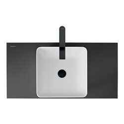 Duravit Schaftventil d 72mm, f WT ohne Überlauf, schwarz matt