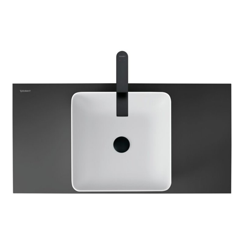 Duravit Schaftventil d 72mm, f WT ohne Überlauf, schwarz matt