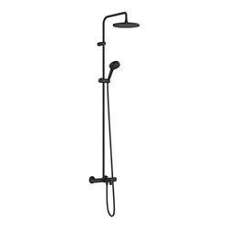 hansgrohe Showerpipe 240 Vernis Blend mit Wannenthermostat, 1jet, mattschwarz