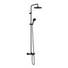 hansgrohe Showerpipe 240 Vernis Blend mit Wannenthermostat, 1jet, mattschwarz