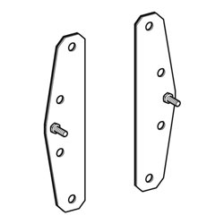 Geberit Wandbefestigung Selva kompl. f Trocken, m Befestigungsmaterial