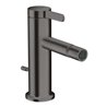 hansgrohe Bidet-Einhebelmischer Axor One A 113mm, m Zugst.Abl.Gar., brush. bla vc