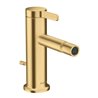 hansgrohe Bidet-Einhebelmischer Axor One A 113mm, m ZugstAblGar, brush. gol opt