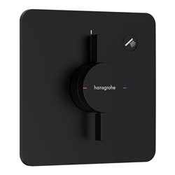 hansgrohe Mischer DuoTurn Q UP, für 1 Verbraucher, mattschwarz