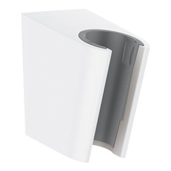 hansgrohe Brausehalter Porter S fest. Haltep., aus Kunststoff, mattweiß