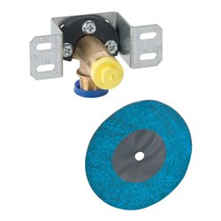 Geberit Anschlusswinkel Rp 1/2xMF 1/2, 90G, 1, mont, 57mm, kz.