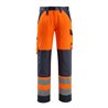 Mascot Maitland Hose hi-vis orange/schwarzblau