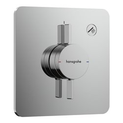 hansgrohe Mischer DuoTurn Q UP, für 1 Verbraucher, chrom