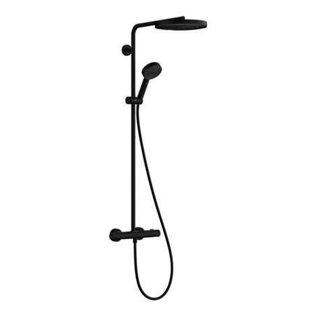 hansgrohe Brause-Set Pulsify S Puro m Thermostat, 2 Verbaucher, 8 l/m., matt-sw