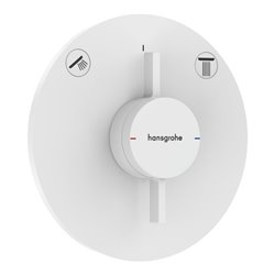 hansgrohe Mischer DuoTurn S UP, für 2 Verbraucher, mattweiß