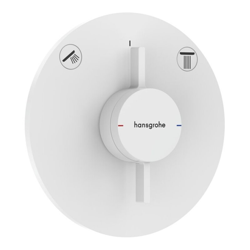 hansgrohe Mischer DuoTurn S UP, für 2 Verbraucher, mattweiß