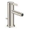 hansgrohe Bidet-Einhebelmischer Axor One A 113mm, m Zugst.Abl.Gar., Edelstahl-Optik