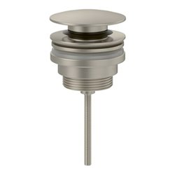 V&B Ablaufgarnitur Push Open universal, brushed nickel matt