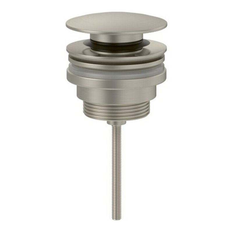 V&B Ablaufgarnitur Push Open universal, brushed nickel matt