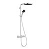hansgrohe Brause-Set Pulsify S Puro m Thermostat, 2 Verbaucher, 8 l/min, chrom