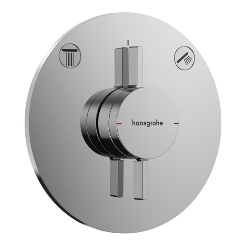 hansgrohe Mischer DuoTurn S UP, für 2 Verbraucher, chrom