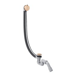 hansgrohe Komplettset Flexaplus S Ab-/Überlaufgarnitur, polished red gold