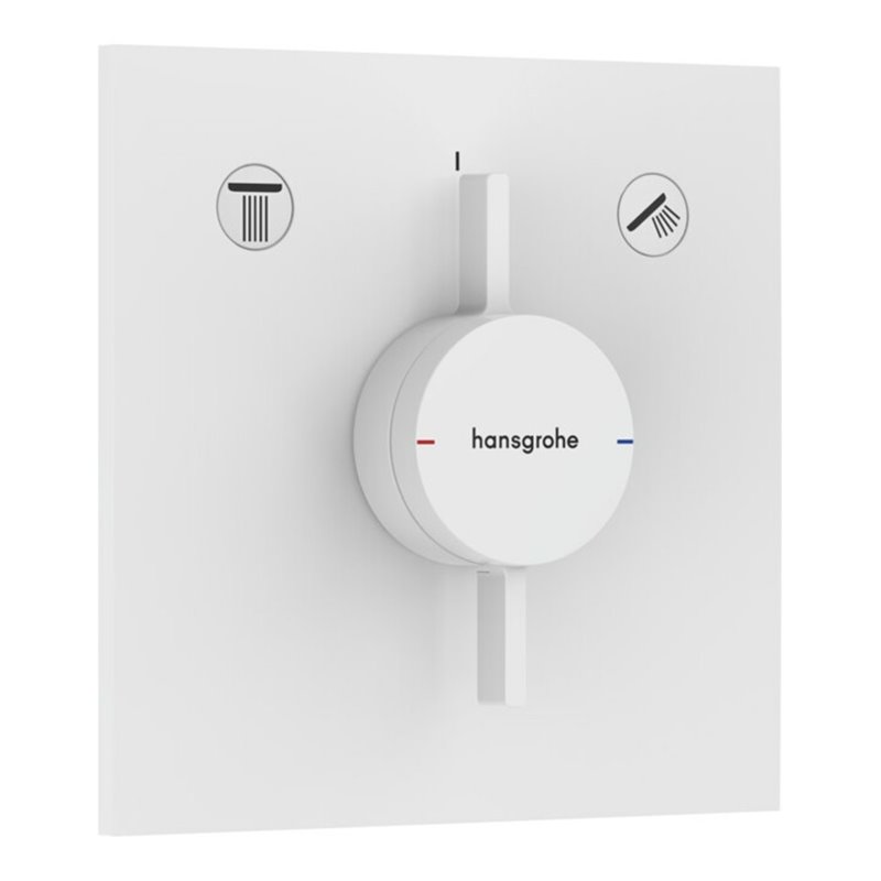 hansgrohe Mischer DuoTurn E UP, für 2 Verbraucher, mattweiß