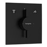 hansgrohe Mischer DuoTurn E UP, für 2 Verbraucher, mattschwarz