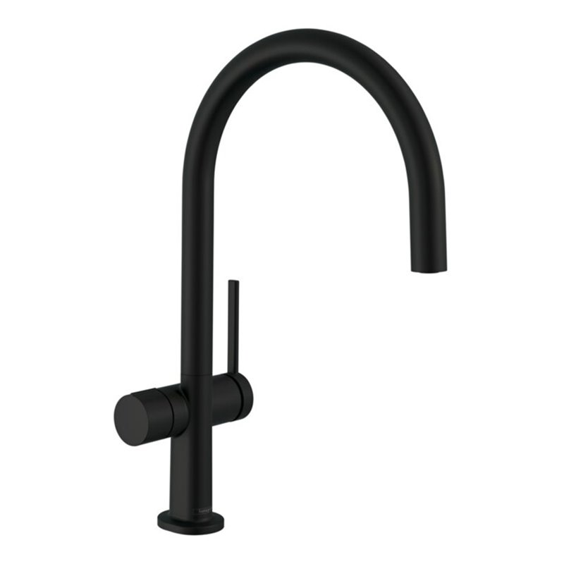 hansgrohe Spültisch-Einhebelmischer 220 Talis M54 Geräteabsperrventil, 1jet, mattschwarz