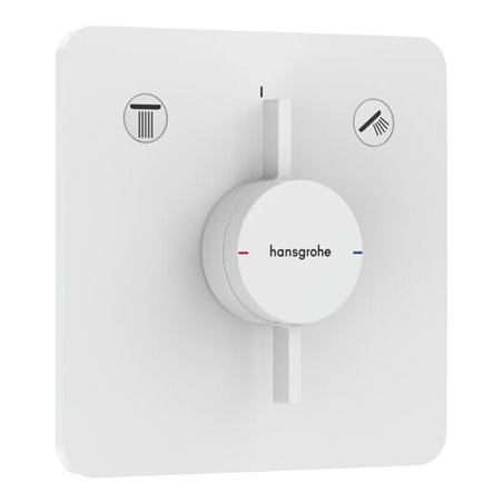 hansgrohe Mischer DuoTurn Q UP, für 2 Verbraucher, mattweiß