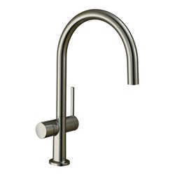 hansgrohe Spültisch-Einhebelmischer 220 Talis M54 GA-Ventil, 1jet, Edelstahl-Optik