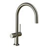 hansgrohe Spültisch-Einhebelmischer 220 Talis M54 GA-Ventil, 1jet, Edelstahl-Optik