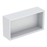 Geberit Wandbox 45x23,3x13,2cm, recht., we/ma lackiert