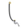 hansgrohe Komplettset Flexaplus S Ab-/Überlaufgarnitur, brushed brass