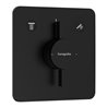 hansgrohe Mischer DuoTurn Q UP, für 2 Verbraucher, mattschwarz
