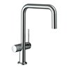 hansgrohe Spültisch-Einhebelmischer U 220 Talis M54 Geräteabsperrventil, 1jet, chrom