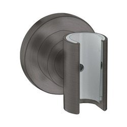 hansgrohe Brausehalter Axor Citterio fest. Haltep., rd, brushed black chrome