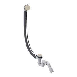 hansgrohe Komplettset Flexaplus S Ab-/Überlaufgarnitur, brushed nickel