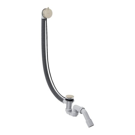 hansgrohe Komplettset Flexaplus S Ab-/Überlaufgarnitur, brushed nickel