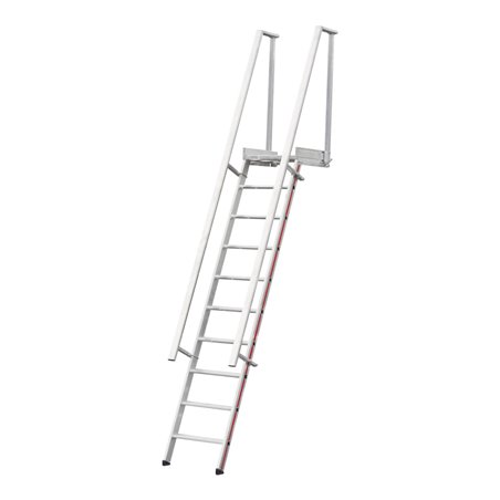 Hymer Stufenaufstieg mit Plattform