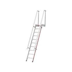 Hymer Stufenaufstieg mit Plattform