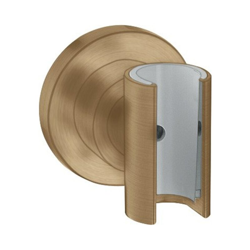 hansgrohe Brausehalter Axor Citterio fest. Haltep., rund, brushed bronze