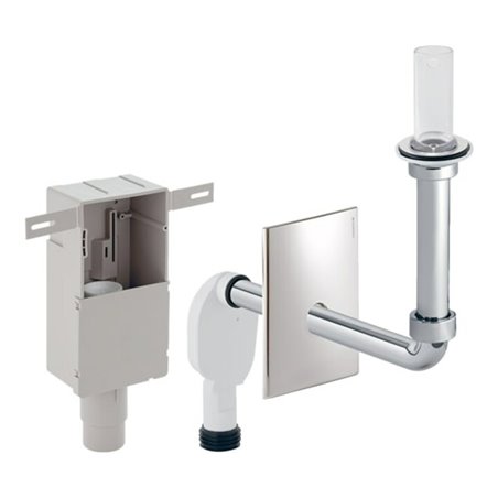 Geberit UP-Geruchsverschluss d 50/56mm, m WEK u FBS, hor, hgl-vc