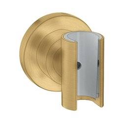 hansgrohe Brausehalter Axor Citterio fest. Haltep., rund, brushed gold optic