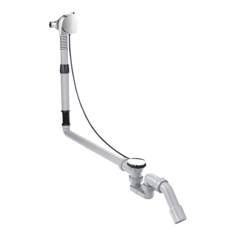 hansgrohe Komplettset Exafill S Wanneneinlauf, Ab-/Überlaufgarnitur, chrom