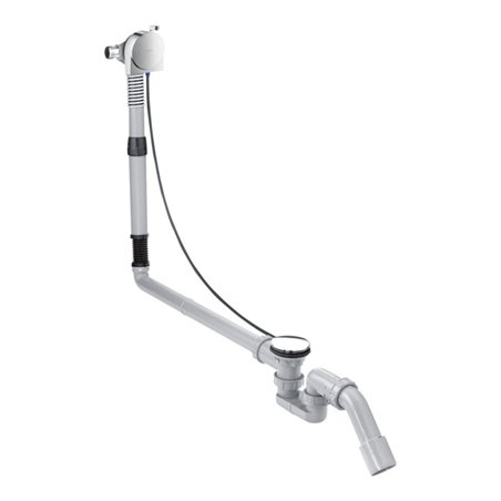 hansgrohe Komplettset Exafill S Wanneneinlauf, Ab-/Überlaufgarnitur, chrom