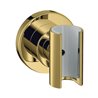 hansgrohe Brausehalter Axor Citterio fest. Haltep., rund, polished gold optic