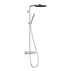 hansgrohe Brause-Set Pulsify S Puro m Thermostat, 2 Verbaucher, 11,2 l/m., chrom