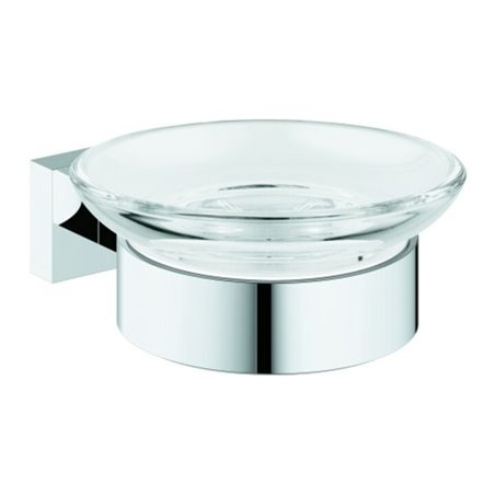 Grohe Seifenhalter Essentials Cube chrom