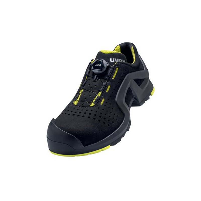 Uvex Sicherheitshalbschuhe 65682 S1P SRC uvex 1 x-tended support, Weite 11, Größe 52 PUR-Sohle