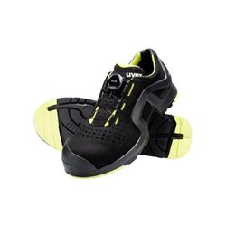 Uvex Sicherheitshalbschuhe 65682 S1P SRC uvex 1 x-tended support, Weite 11, Größe 52 PUR-Sohle