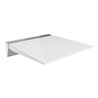 V&B Duschklappsitz Vicare Universal 40x45cm, Aluminium
