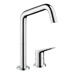 hansgrohe 2-Loch-Spültisch-Einhebelmischer 240 Axor Citterio M mit Schwenkauslauf, chrom