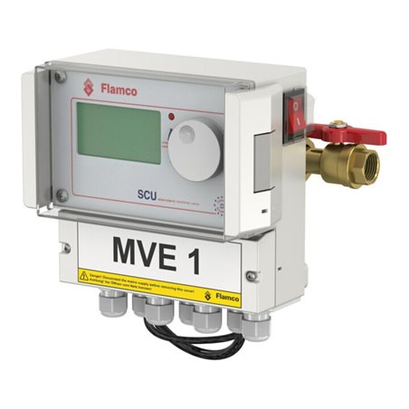 Flamco Magnetventileinheit MVE 1 G 3/4xRp 1/2, Länge 300mm